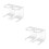 4Stk Mini Baseball Bat Halter Wandmontage Stabilem 7