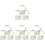 12Pièces Présentoir Figurine Ajustable Transparent Plastique ABS 4