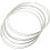 40Stk Stabile Metallringe Silber Für DIY Wreath Basteln 3