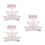 3Pièces Ceinture Lifting Menton Gris Pour Et Fermeté 6
