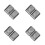 32Stk ABS Mini Gartenzaun Set Grau Kinder DIY Baustein Zubehör 7