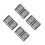32Stk ABS Mini Gartenzaun Set Grau Kinder DIY Baustein Zubehör 5