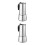 2Pcs Stainless Steel Coffee Pot Assorted Color Espresso Maker 4