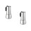 2Pcs Stainless Steel Coffee Pot Assorted Color Espresso Maker 8