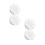 4Pcs White Plastic Slide Accessory Caps for Toddler Playtime Stability 7
