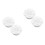 4Pcs White Plastic Slide Accessory Caps for Toddler Playtime Stability 10