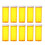 40Pcs Durable Yellow Travel Pill Case Plastic Small Medicine Container 3