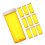 40Pcs Durable Yellow Travel Pill Case Plastic Small Medicine Container 2