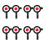 4Ensembles Équipement De Cible Football Réglable 10