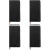 4Pcs Black PU Daily Planner Notepad Office Organizer Journal 7