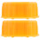 4Pcs Yellow Plastic Nut Caps for Playground Hardware Accessories 1