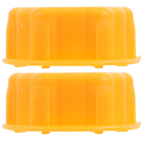 4Pcs Yellow Plastic Nut Caps for Playground Hardware Accessories