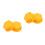 4Pcs Yellow Plastic Nut Caps for Playground Hardware Accessories 4