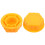 4Pcs Yellow Plastic Nut Caps for Playground Hardware Accessories 3