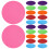 72Pcs Nylon Carpet Spots Round for Educational Kids Games 1