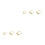 6Stk Goldene Nasenpiercings, Langlebig, 8