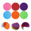 72Pcs Nylon Carpet Spots Round for Educational Kids Games 10