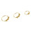 6Stk Goldene Nasenpiercings, Langlebig, 11