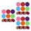 72Pcs Nylon Carpet Spots Round for Educational Kids Games 5