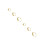 6Stk Goldene Nasenpiercings, Langlebig, 9