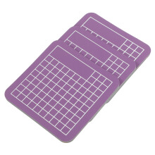 9Pcs Purple PVC Engraving Art Mats Double-Sided Non-Slip Cutting Pads