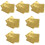700Pcs Golden Foil Wrapping Paper for Chocolates Candy Packaging 8