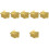 700Pcs Golden Foil Wrapping Paper for Chocolates Candy Packaging 6