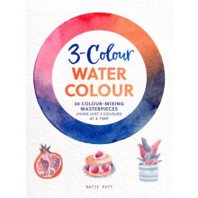 3Colour Watercolour by Katie Putt Paperback Book