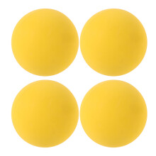 12Stk Gelbe Mini Gummibälle Mit Hohlkern Für Sport Und