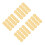 80Pcs Golden ABS Planner Discs Easy Book Binding Rings 4