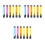 18Pcs Child Chalk Holder Plastic Chalk Storage Clips Assorted Colors 9