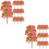 40Stk Landschaftsbaum Pink Kunststoff Für -Set 7