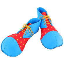 3Paare Große Blaue Clownsschuhe Für Halloween Kostüm