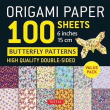 Origami Paper 100 Sheets Butterfly Patterns 6quot 15 cm Other Book