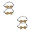 4Stk Golden Herren Vorgebunden Schmuckbrosche 3