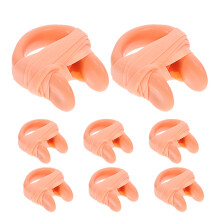16Stk Schwimmnase Schutzclips Mit Band, , Wasserabweisend, Beige