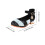 2Paare Glitzer Schuhe Strap Tanzschuhe 10