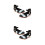 2Paare Glitzer Schuhe Strap Tanzschuhe 7