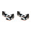 2Paare Glitzer Schuhe Strap Tanzschuhe 8