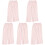 5Pcs Assorted Color Breathable Patient Pants Washable Nursing Trouser 4
