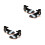 2Paare Glitzer Schuhe Strap Tanzschuhe 6
