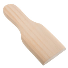 3Pcs Beige Wood Clay Shaping Tools for DIY Pottery and Ceramic Art