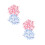 400Stk Mini Baby Shower Bunt 5