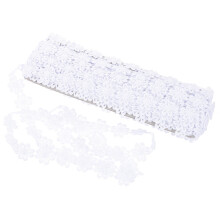 2Stk Hochwertige Weiße Spitzenbänder Für DIY Kleidung & Basteln