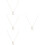 4Stk Modeschmuck Kupfer Für Frauen 7