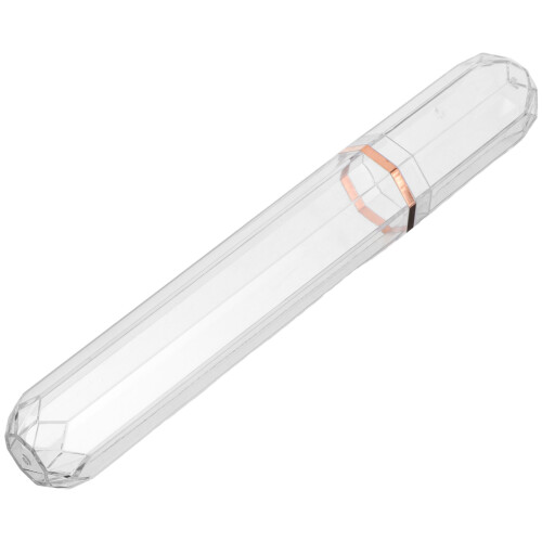 4Stk Transparenter Röhrenhalter Robust Tragbar 1