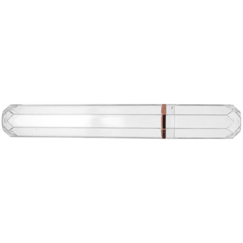 4Stk Transparenter Röhrenhalter Robust Tragbar 2