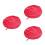 3Pièces Bouteille Réutilisable Flanelle Rose Chaud Sécurisé 8