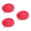 3Pièces Bouteille Réutilisable Flanelle Rose Chaud Sécurisé 9