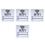 4Stk WiFi Passwort Schild Wandaufkleber 3